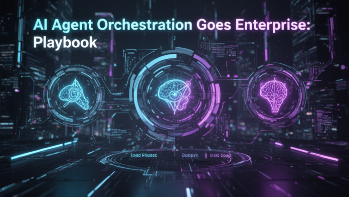 Featured image for article: AI Agent Orchestration Goes Enterprise: April 2026 Playbook