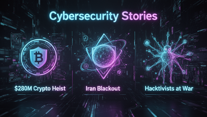 Featured image for article: Cybersecurity Stories April 2026: $280M Crypto Heist, Iran Blackout, Hacktivists at War