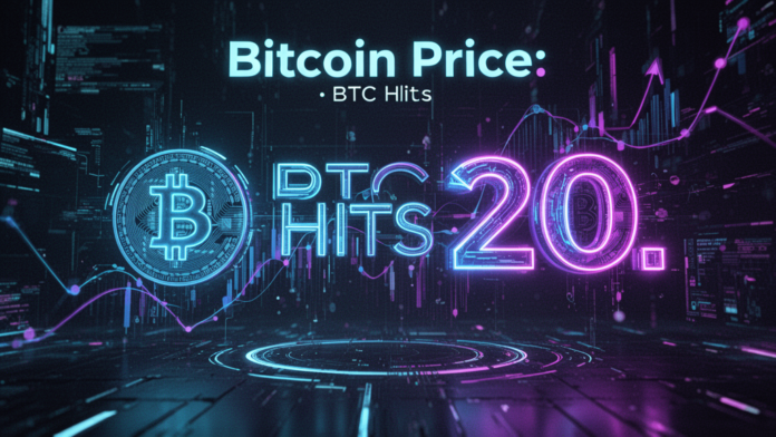 Featured image for article: Bitcoin Price June 2026: BTC Hits 20-Month Low at $61K Amid Iran War